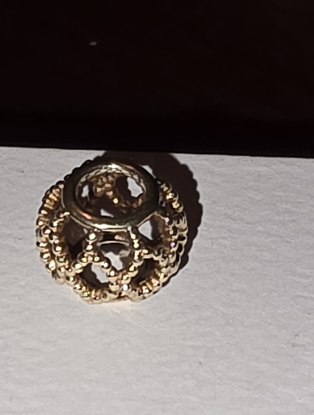 RETIRED PANDORA 14K GOLD WANDERLUST CHARM - Picture 4 of 6